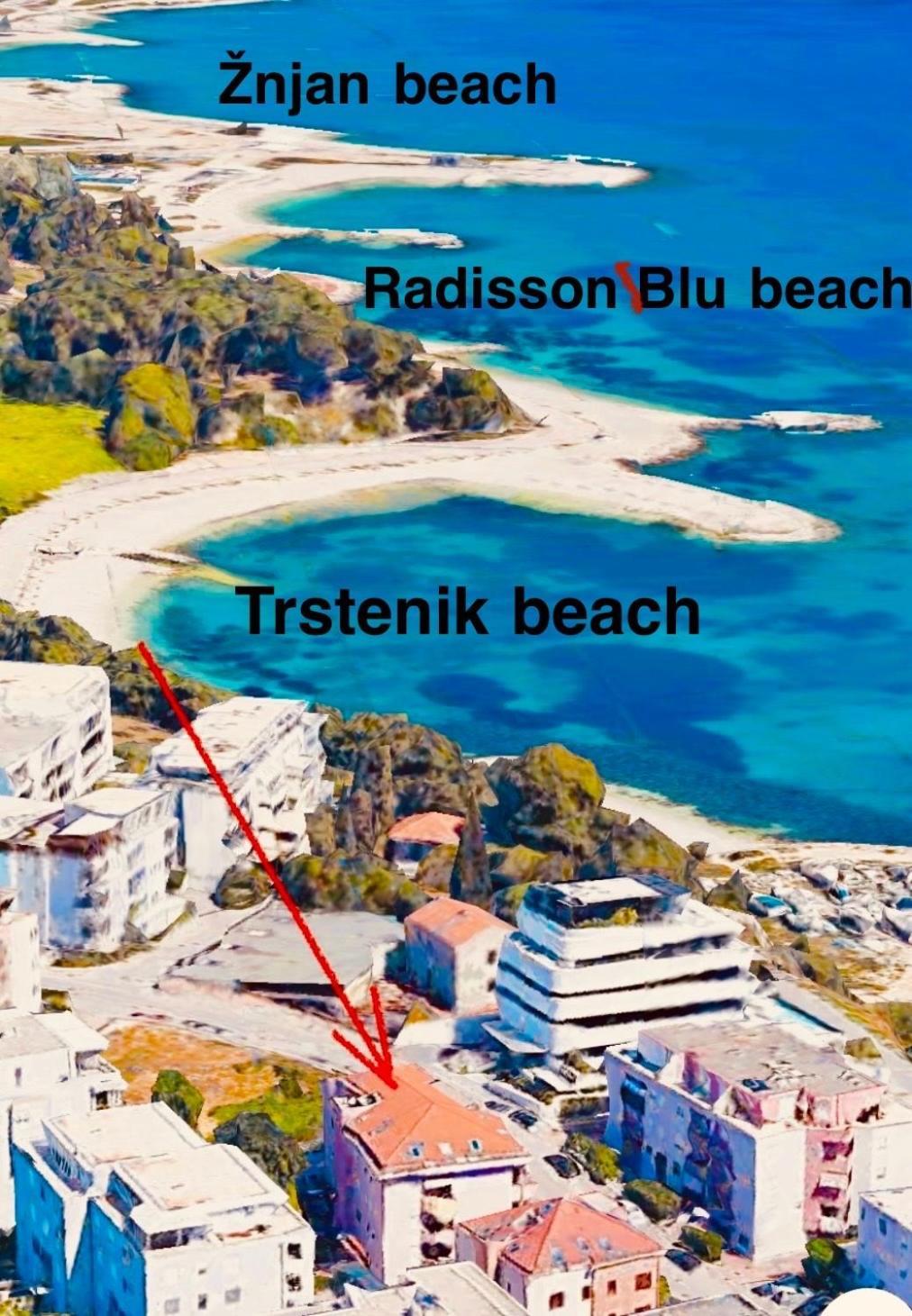 Beachside Apartment Attico Split Exterior photo